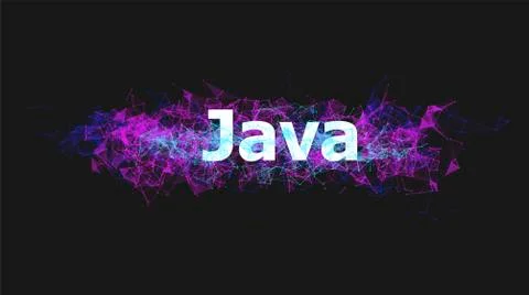 Java technology for website design Stock Illustration