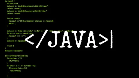 Java text and code running down a computer screen terminal. Stock Footage 252900178