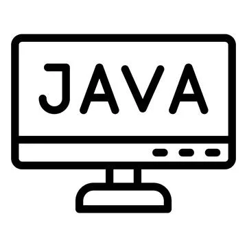 Java Vector Icon Design Illustration イラスト素材