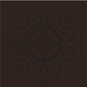 Javanese Batik Seamless Pattern vector Stock Illustration