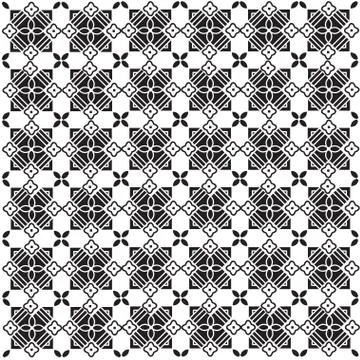 Javanese Batik Seamless Pattern vector Ilustración de archivo