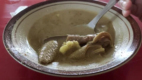 Javanese Goat Curry Stock Footage 323678642