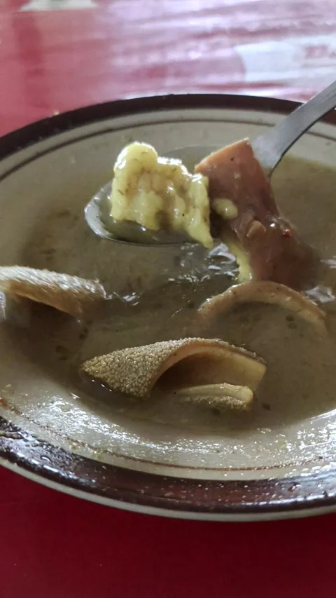 Javanese Goat Curry Stock Footage 323678656