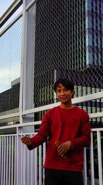 Javanese male model Stock Photos