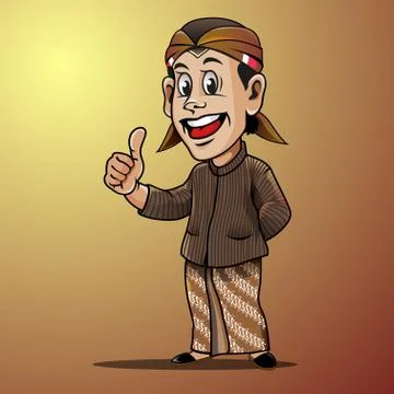 Javanese people Stockillustratie