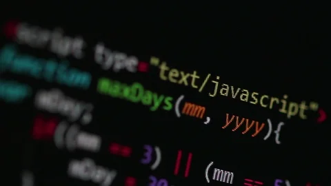 Code Javascript Stock Footage ~ Royalty Free Stock Videos | Pond5