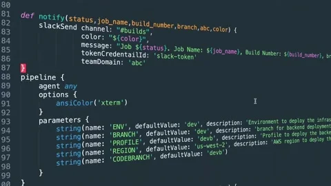 Javascript computer programming code scroll close up. Stock Footage 183401802