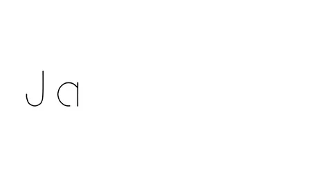 Javascript Handwritten Text Animation in Various Sans-Serif Fonts and Weights Stock Footage 113909323