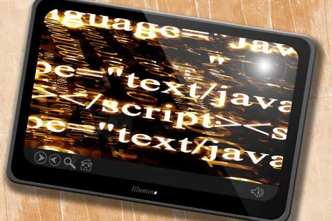 Javascript Stock-Illustration