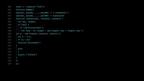 JavaScript Source Code Screen Stock Footage 129296399