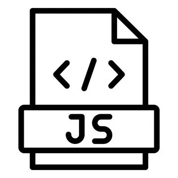 Javascript Vector Icon Design Illustration Stock-Illustration