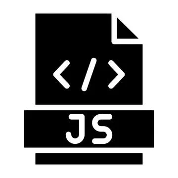 Javascript Vector Icon Design Illustration Stock-Illustration