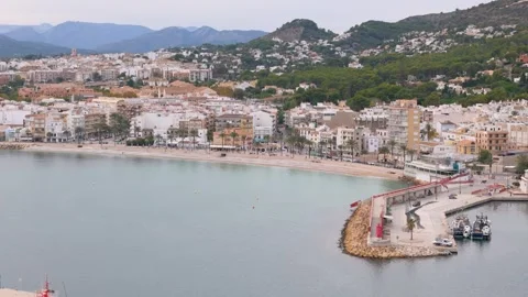Javea by drone Stock Footage 281274163