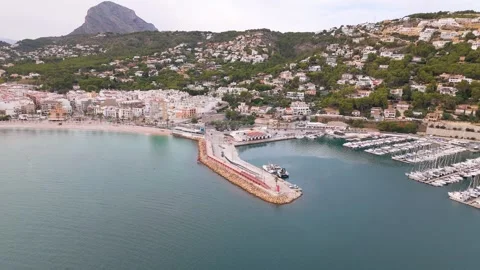 Javea by drone Stock Footage 281274171