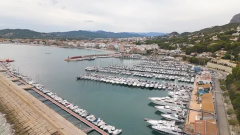 Javea Marina Spain Stock Footage 281274170