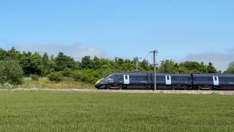 Javelin HS-1 express train Stock Footage 243308944