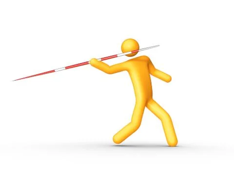 Javelin Illustrazione stock