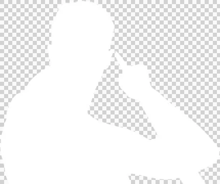 Javelin player on black background Stock Illustration