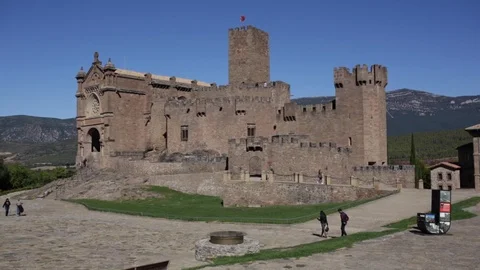 Javier castle-1080p Stock Footage 106875229