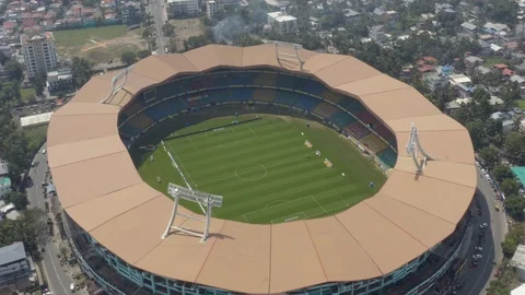 Jawaharlal Nehru Stadium In Kochi, Keral... | Stock Video | Pond5