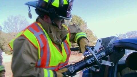 Jaws of Life Stock Footage 72750612