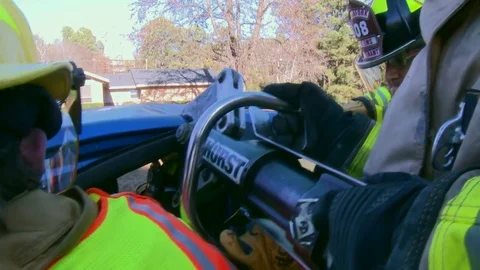 Jaws of Life Stock Footage 72751014