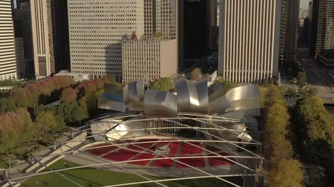 Jay Pritzker Pavilion Stock Footage 166129224