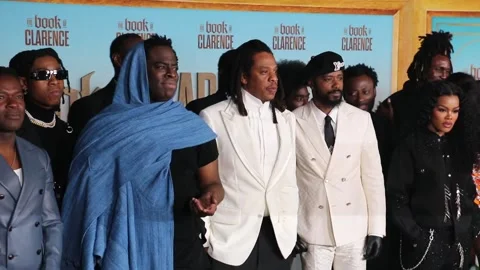 Jay-Z, Michael Ward, Anna Diop, Nicholas Pinnock, David Oyelowo Video stock 260593448