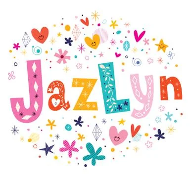 Jazlyn 스톡 일러스트