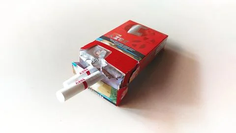 Jazy Max cigarette Stock Photos