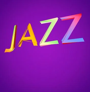 Jazz design Stock Illustration
