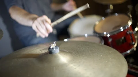 Jazz Drummer Stock Footage 112086161