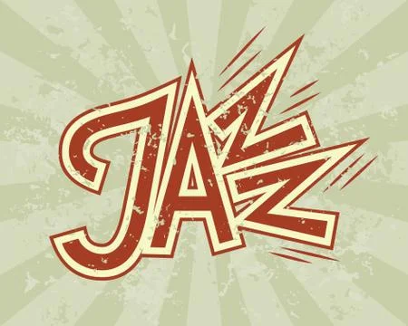 Jazz flyer 스톡 일러스트