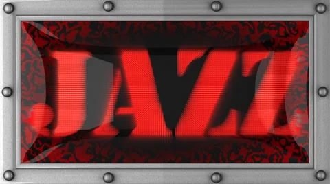 Jazz on led Stock Footage 8760358
