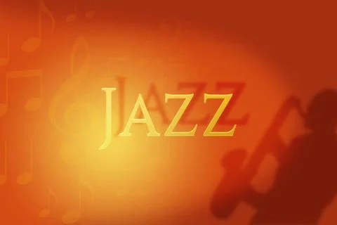 Jazz Music Image Stock Illustration