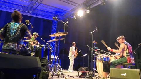 Jazz music performance at Lecco Video stock 246595913