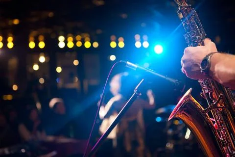 Jazz night Stock Photos