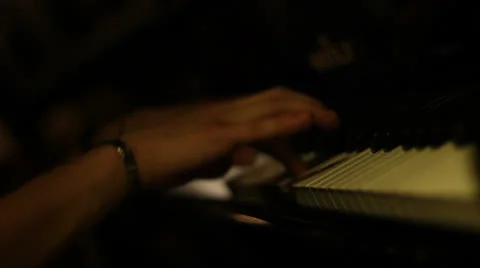 Jazz piano Stock Footage 25426819