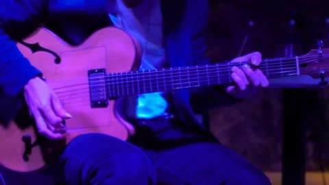 Jazz PLayer Close-Up  Video stock 147435981