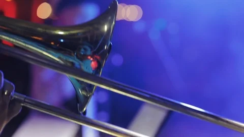 Jazz trumpeter group Stock Footage 105360927