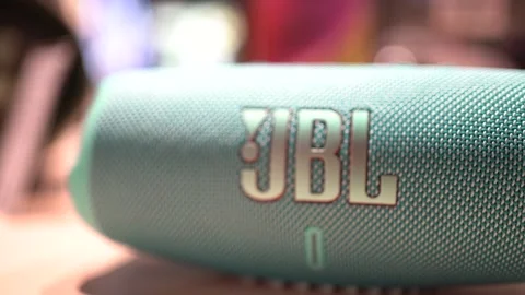 Jbl charge 5 gray Stock Footage 244320625