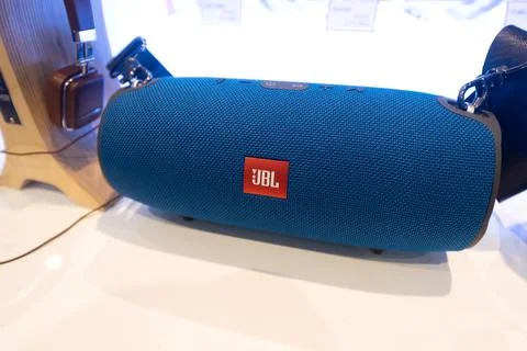 JBL portable bluetooth speaker Stock Photos