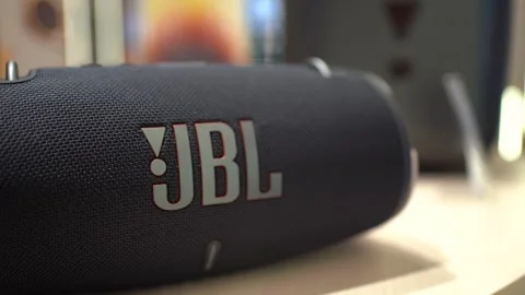 Jbl xtreme 2 black Stock Footage 244320577