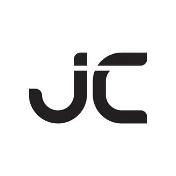 Jc initial letter vector logo icon Stock-Illustration