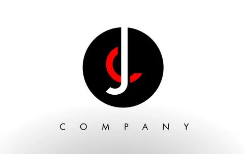 JC Logo.  Letter Design Vector. Stock Illustration
