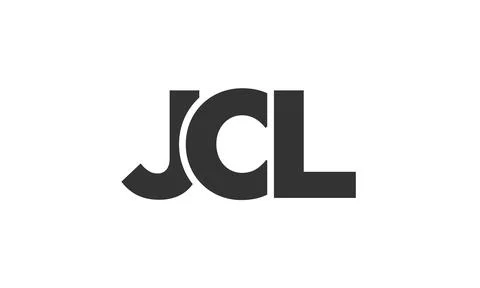 JCL logo design template with strong and modern bold text. Initial based ve.. Stock Illustration