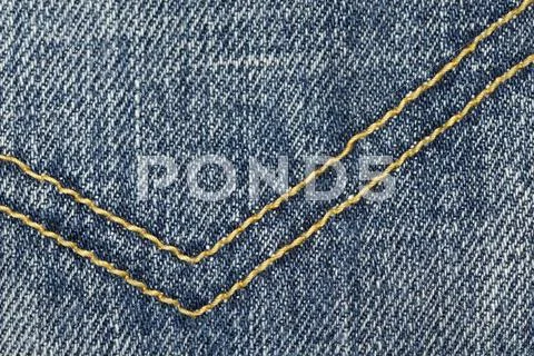 Jean pocket closeup Stock Photos
