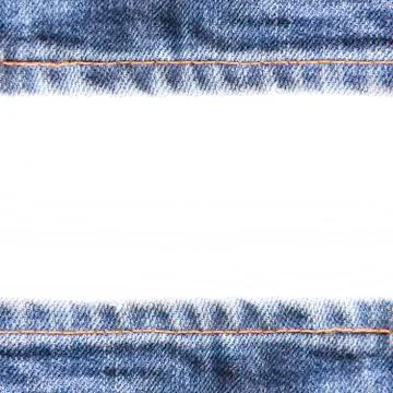 Jean tab frame Stock Photos