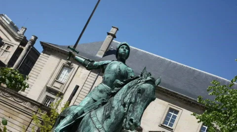 Jeanne D'Arc Stock Footage 626951