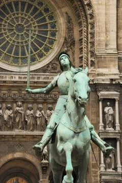 Jeanne d'arc. 스톡 사진